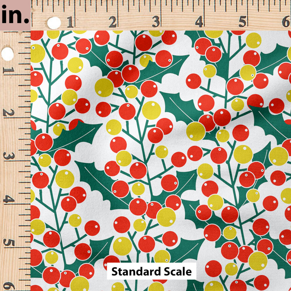 Ruler Scale for Holly Berries (Red and Green) by Ashes + Ivy