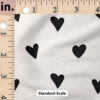 Ruler Scale for Dainty Hearts (Black and White) by Ashes + Ivy