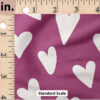 Ruler Scale for Hearts a Flutter (Plum) by Ashes + Ivy