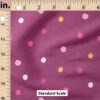 Ruler Scale for Polka Dots (Plum) by Ashes + Ivy