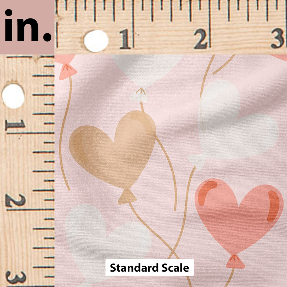 Ruler Scale for Soarin' Hearts (Pink on Blush) by Ashes + Ivy