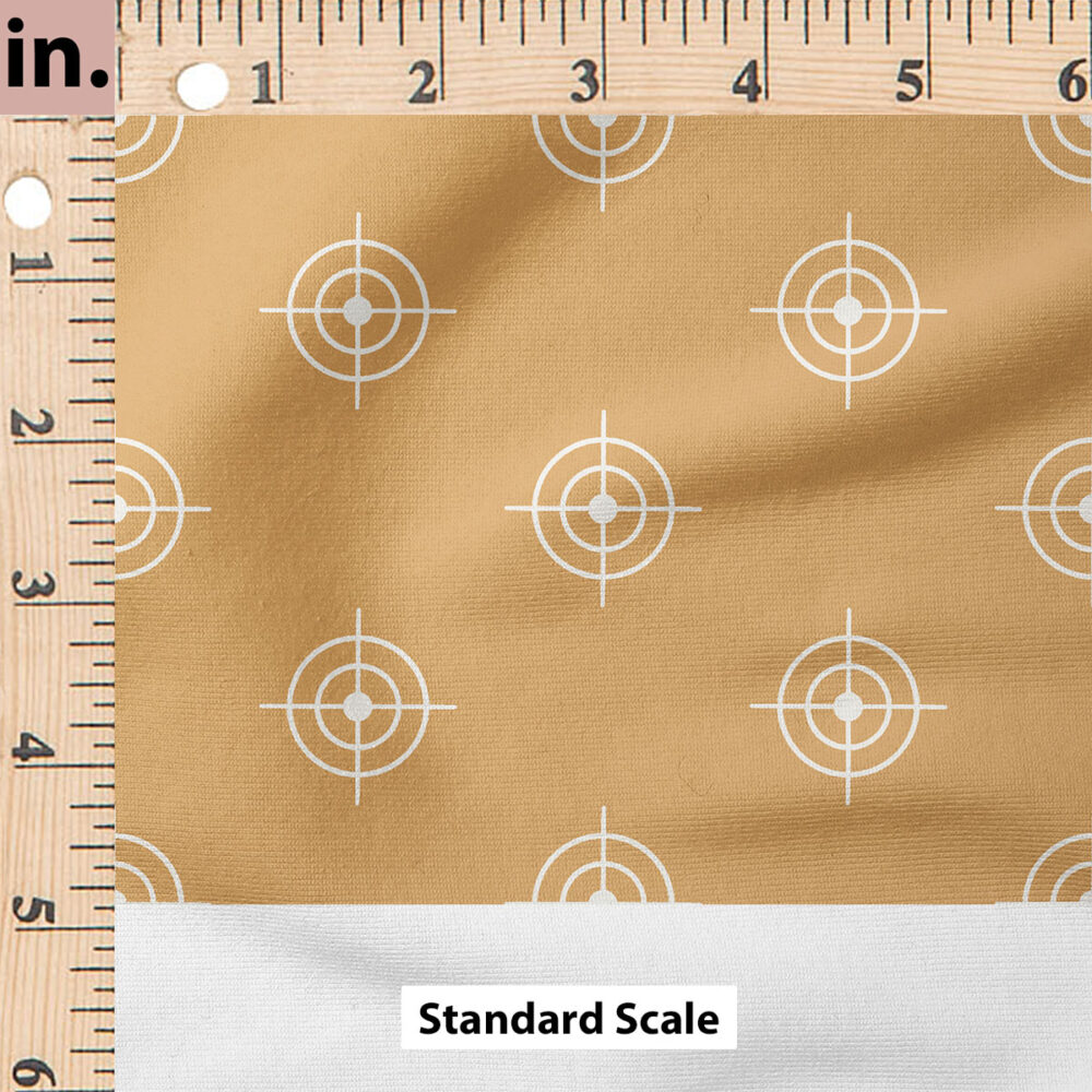 Ruler Scale for Wingman Bullseye (Mustard) by Krystal Winn Design