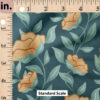 Ruler Scale for Wingman Floral (Navy) by Krystal Winn Design