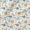 Wingman Flower Jets (White) | Children Fabric Design | Krystal Winn Design