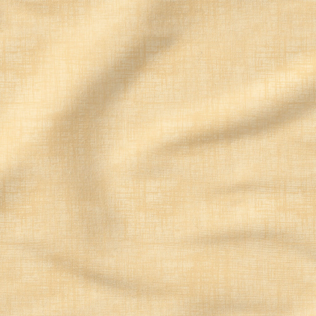 Faux Linen Textured Solid (Butter) | Textured Solids Fabric Design | Krystal Winn Design