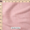 Ruler Scale for Faux Linen Textured Solid (Pink) by Krystal Winn Design