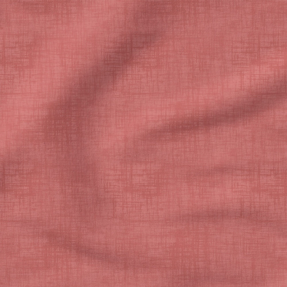 Faux Linen Textured Solid (Rose) | Textured Solids Fabric Design | Krystal Winn Design