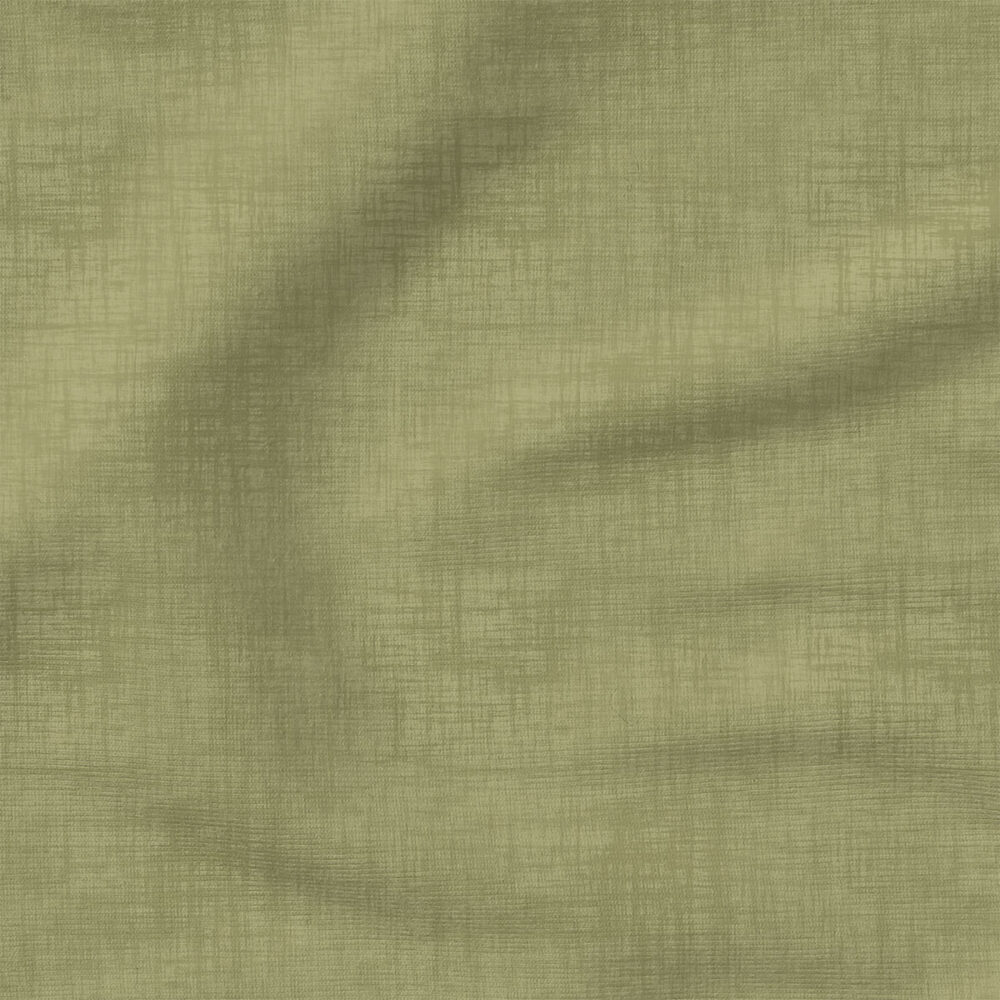 Faux Linen Textured Solid (Olive) | Textured Solids Fabric Design | Krystal Winn Design