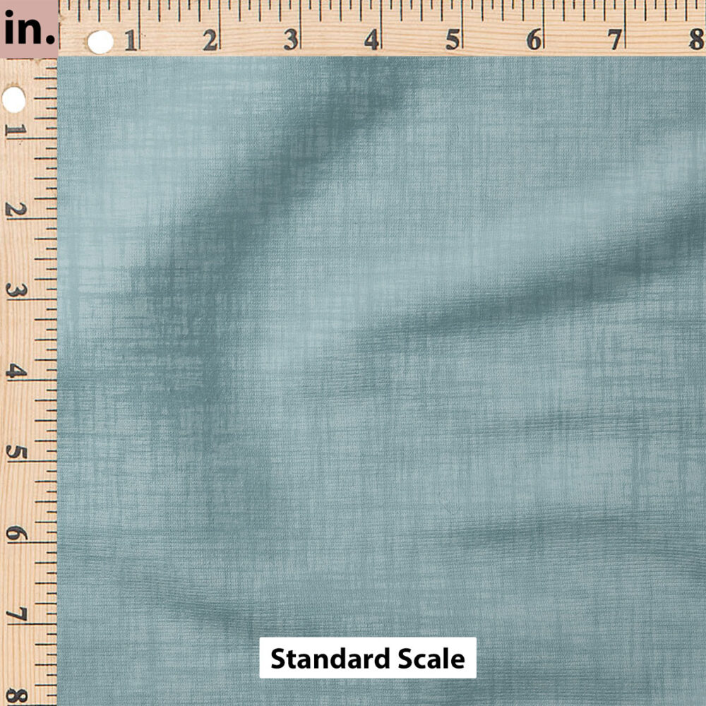 Ruler Scale for Faux Linen Textured Solid (Dusty) by Krystal Winn Design