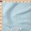 Ruler Scale for Faux Linen Textured Solid (Sky) by Krystal Winn Design