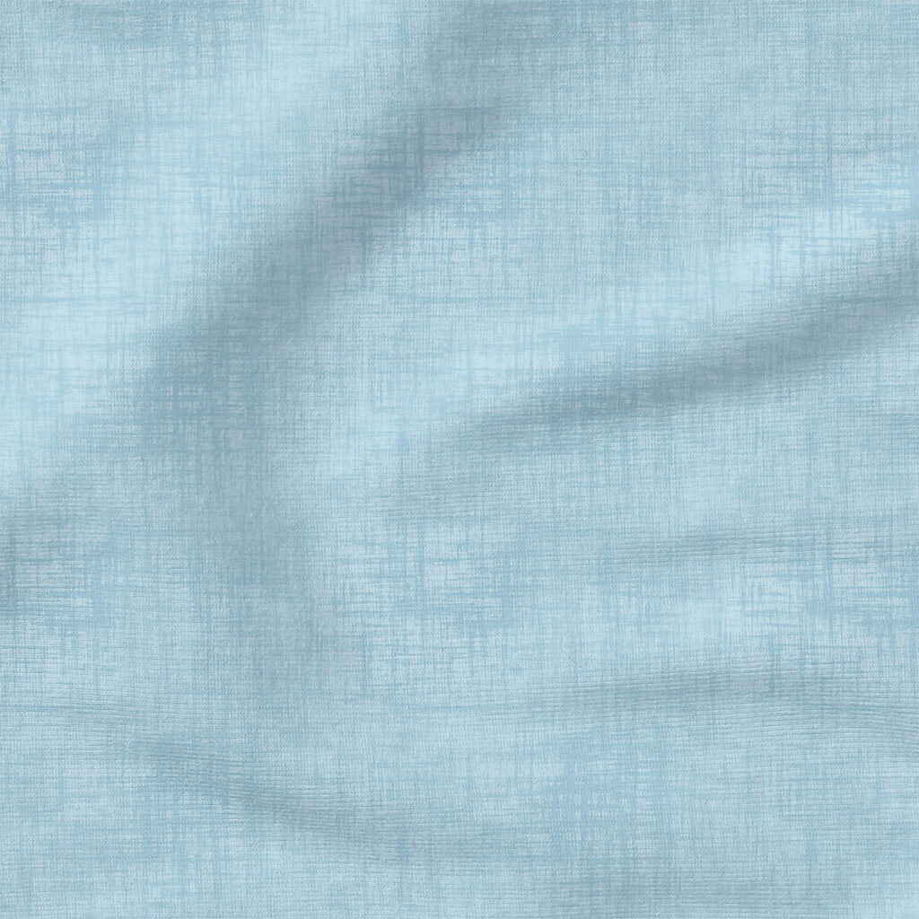 Faux Linen Textured Solid (Sky) | Textured Solids Fabric Design | Krystal Winn Design