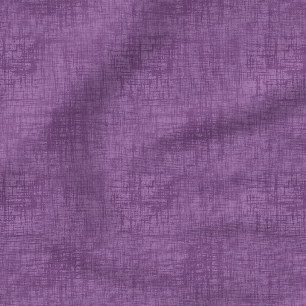 Faux Linen Textured Solid (Purple) | Textured Solids Fabric Design | Krystal Winn Design