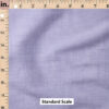 Ruler Scale for Faux Linen Textured Solid (Periwinkle) by Krystal Winn Design