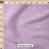 Ruler Scale for Faux Linen Textured Solid (Lilac) by Krystal Winn Design