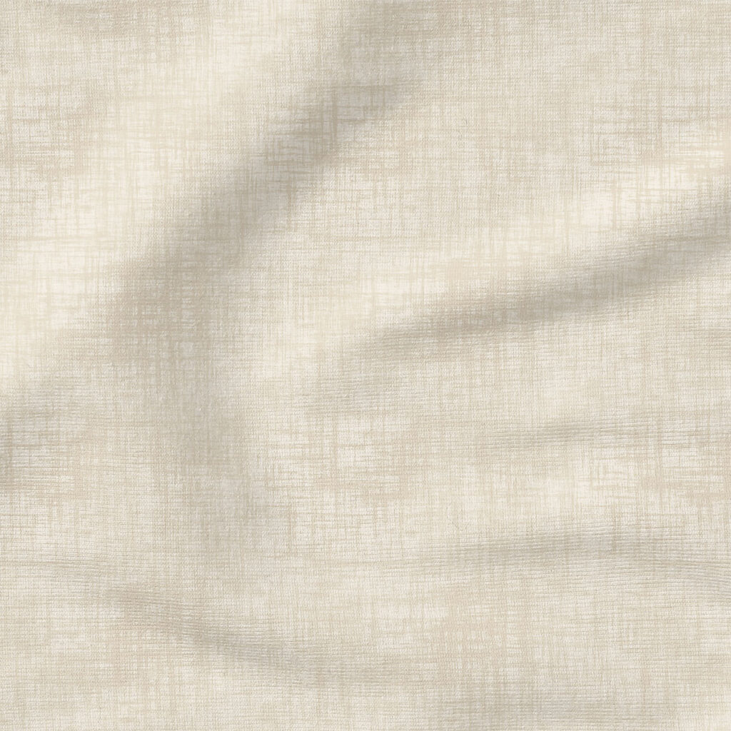 Faux Linen Textured Solid (Cream) | Textured Solids Fabric Design | Krystal Winn Design