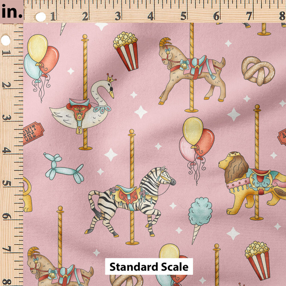 Ruler Scale for Carousel (Pink) by Krystal Winn Design