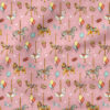 Carousel (Pink) | Children Fabric Design | Krystal Winn Design