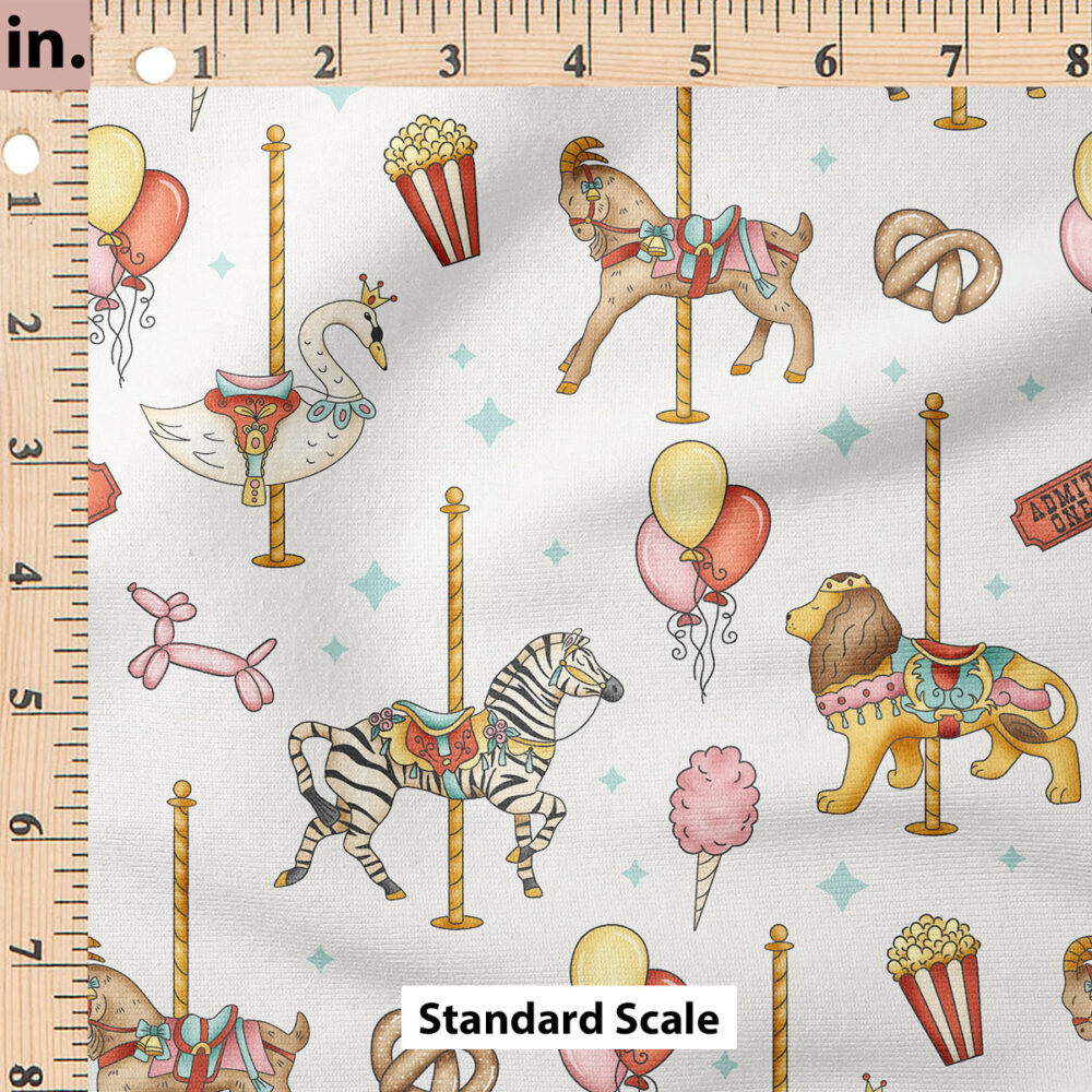 Ruler Scale for Carousel (White) by Krystal Winn Design