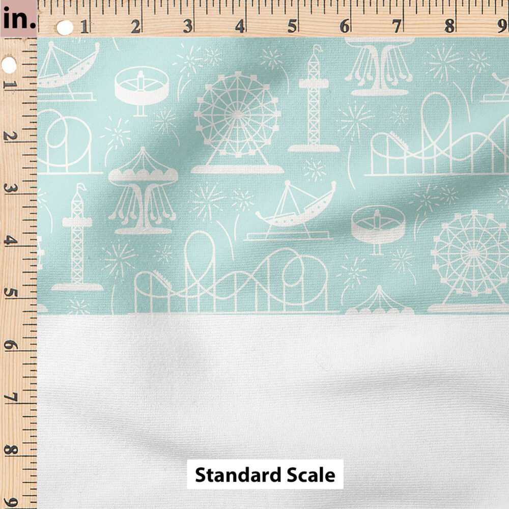 Ruler Scale for Carousel Park (Blue) by Krystal Winn Design