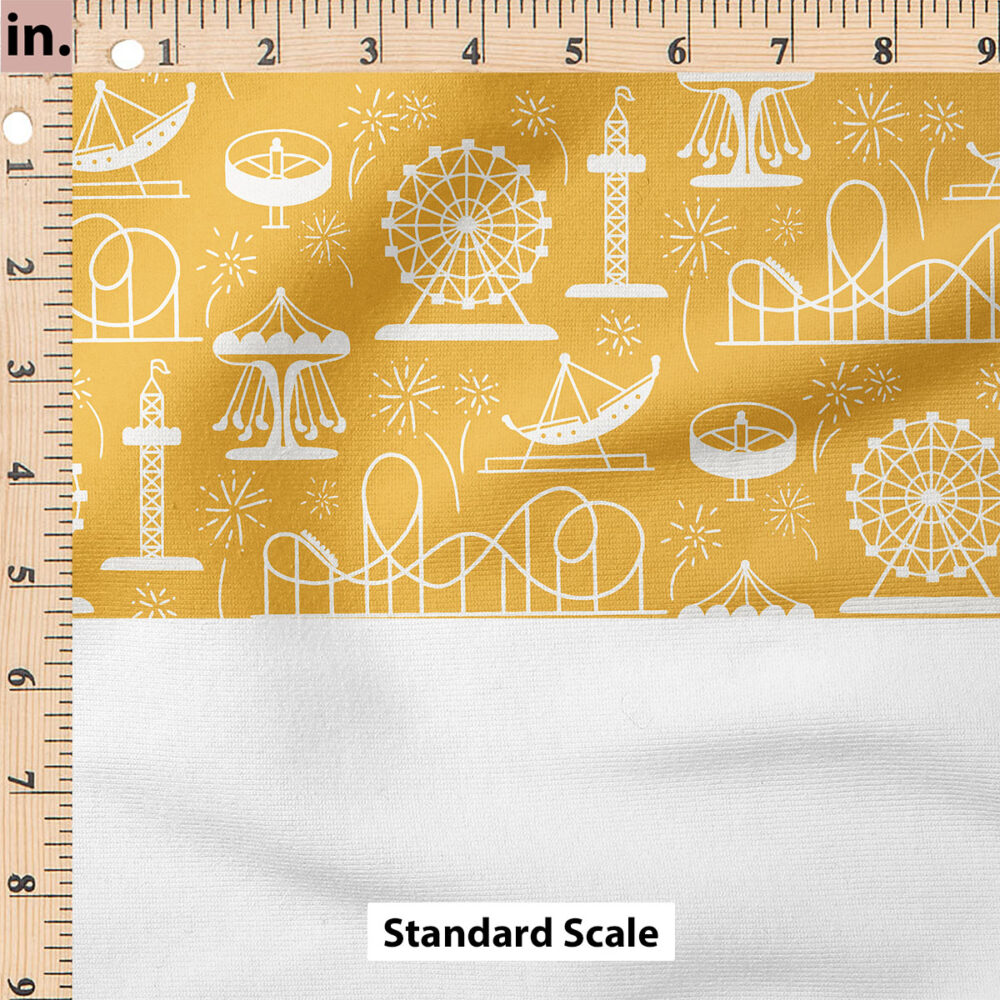 Ruler Scale for Carousel Park (Yellow) by Krystal Winn Design