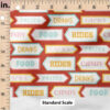 Ruler Scale for Carousel Signs (Red) by Krystal Winn Design