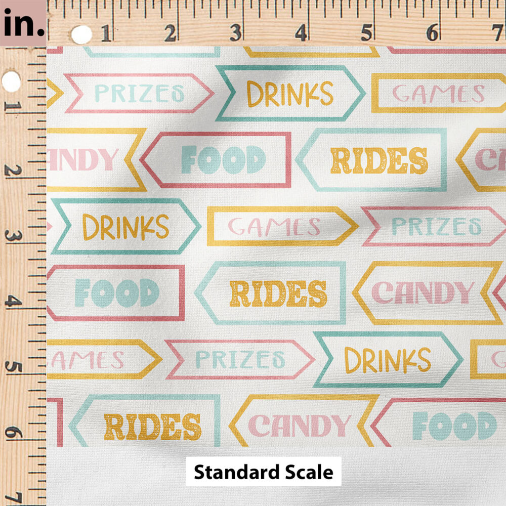 Ruler Scale for Carousel Signs (White) by Krystal Winn Design