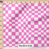 Ruler Scale for Groovy Funky Check (Hot Pink) by Krystal Winn Design