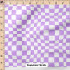 Ruler Scale for Groovy Funky Check (Purple) by Krystal Winn Design