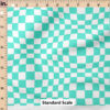 Ruler Scale for Groovy Funky Check (Teal) by Krystal Winn Design