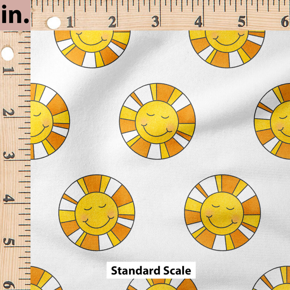 Ruler Scale for Groovy Suns (White) by Krystal Winn Design