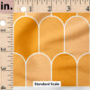 Ruler Scale for Groovy Scallops (Orange) by Krystal Winn Design