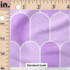 Ruler Scale for Groovy Scallops (Purple) by Krystal Winn Design