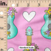 Ruler Scale for Groovy Guitars (Pink) by Krystal Winn Design