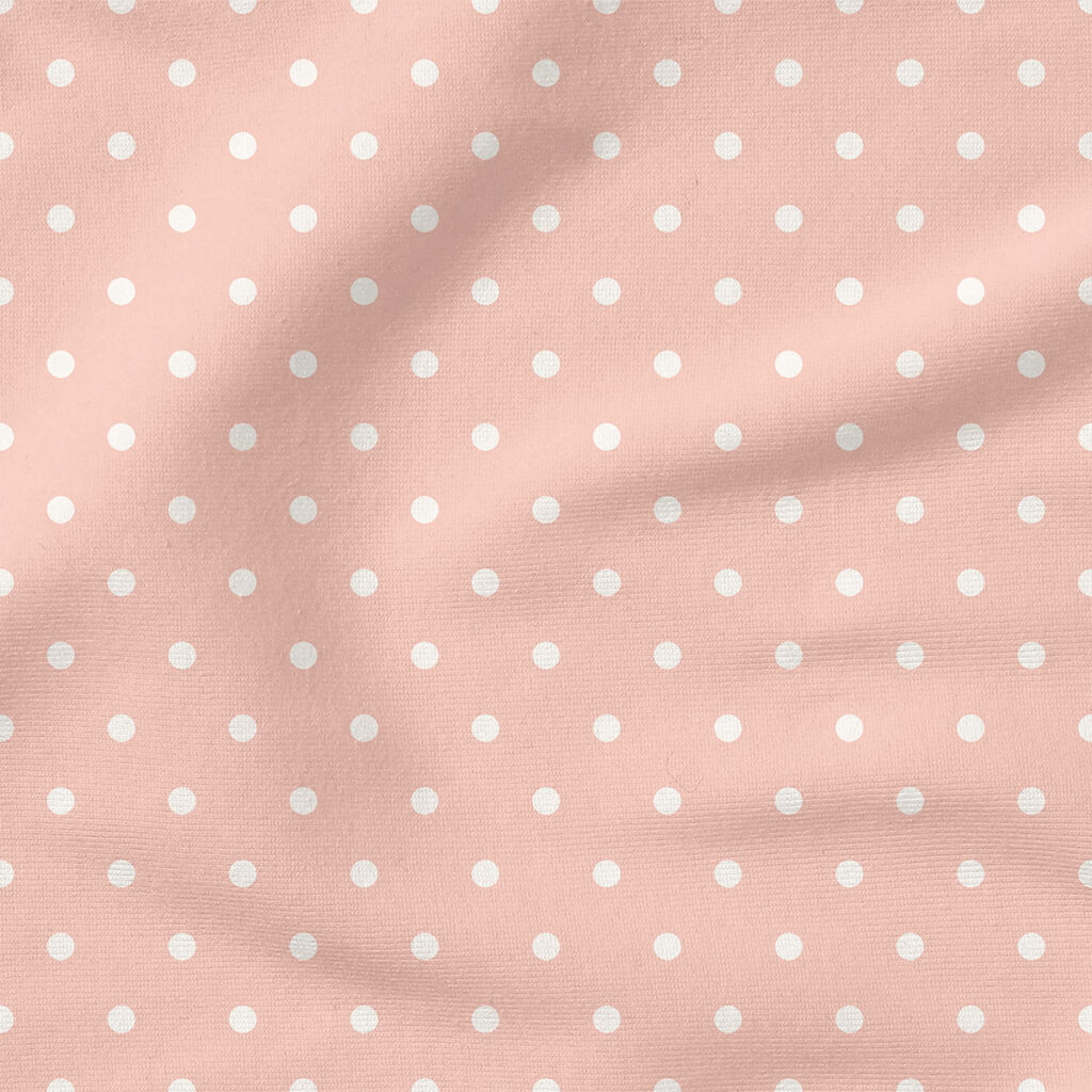 Down South Dot (Pink) | Stripes and Shapes Fabric Design | Krystal Winn Design