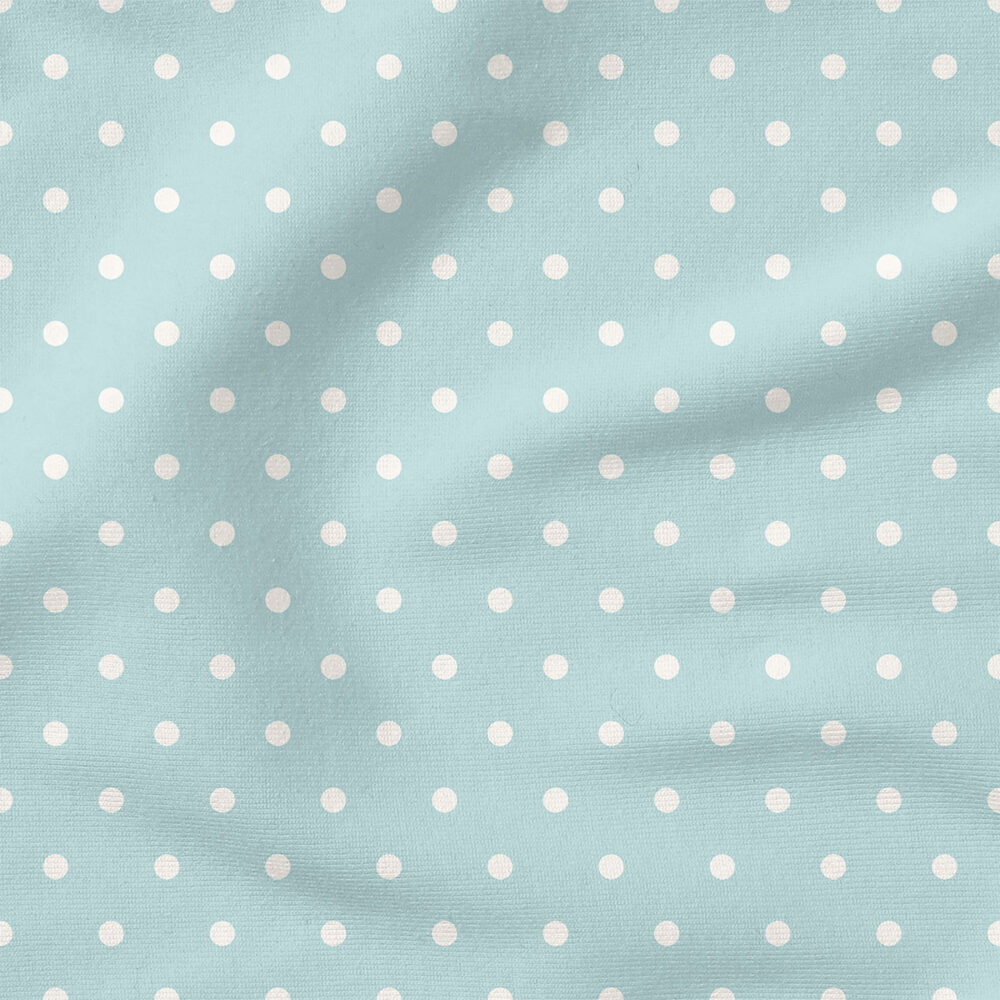 Down South Dot (Sky) | Stripes and Shapes Fabric Design | Krystal Winn Design