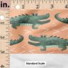 Ruler Scale for Down South Gator (Peach) by Krystal Winn Design