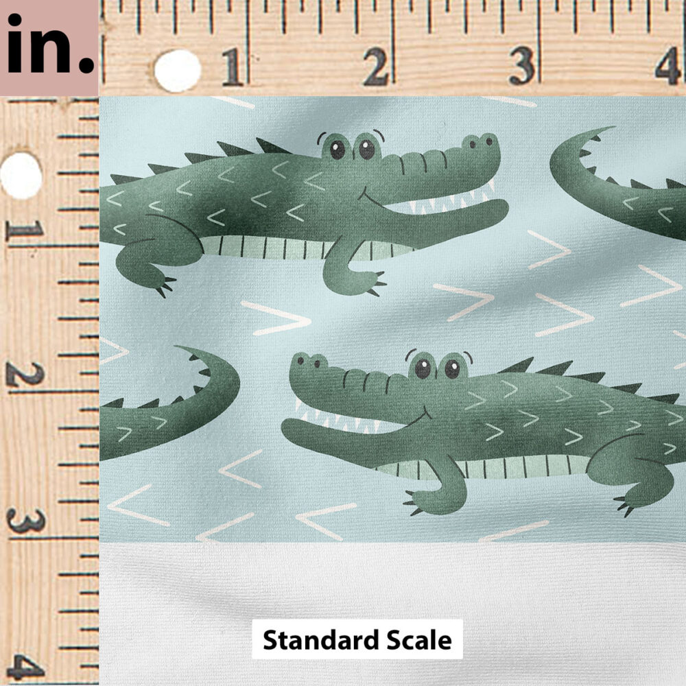 Ruler Scale for Down South Gator (Sky) by Krystal Winn Design