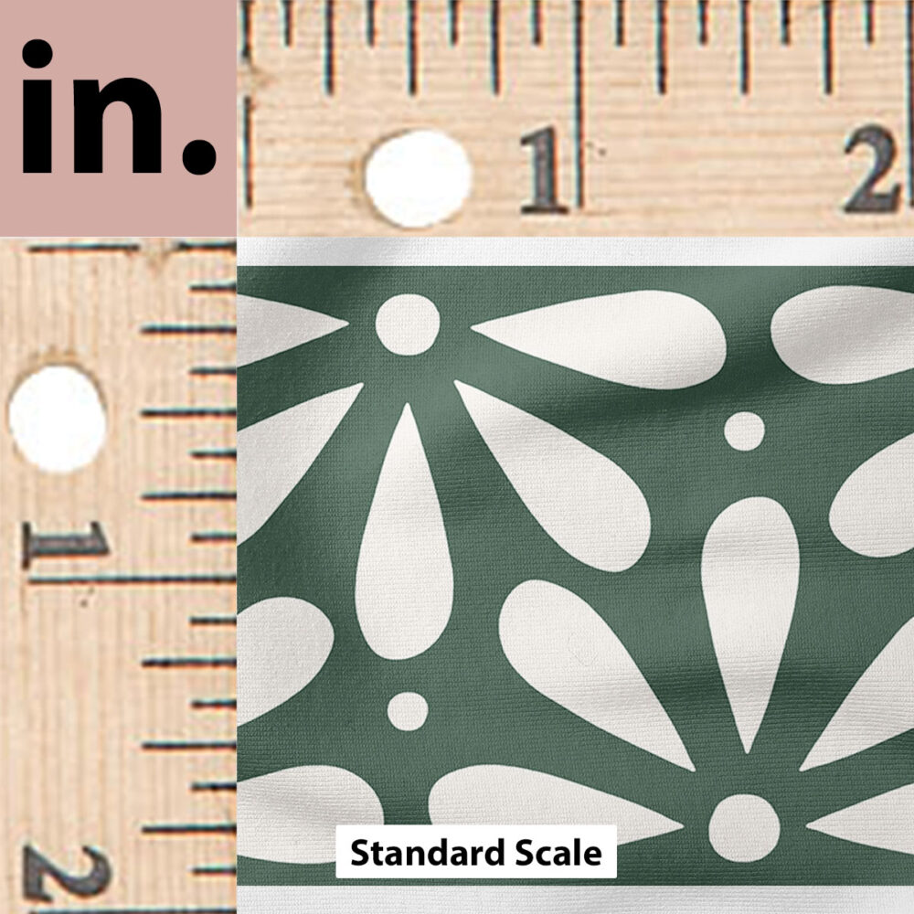 Ruler Scale for Geo Blooms (Forest) by Krystal Winn Design