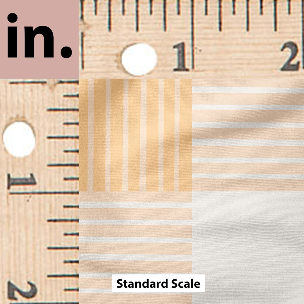 Ruler Scale for Down South Gingham (Butter) by Krystal Winn Design