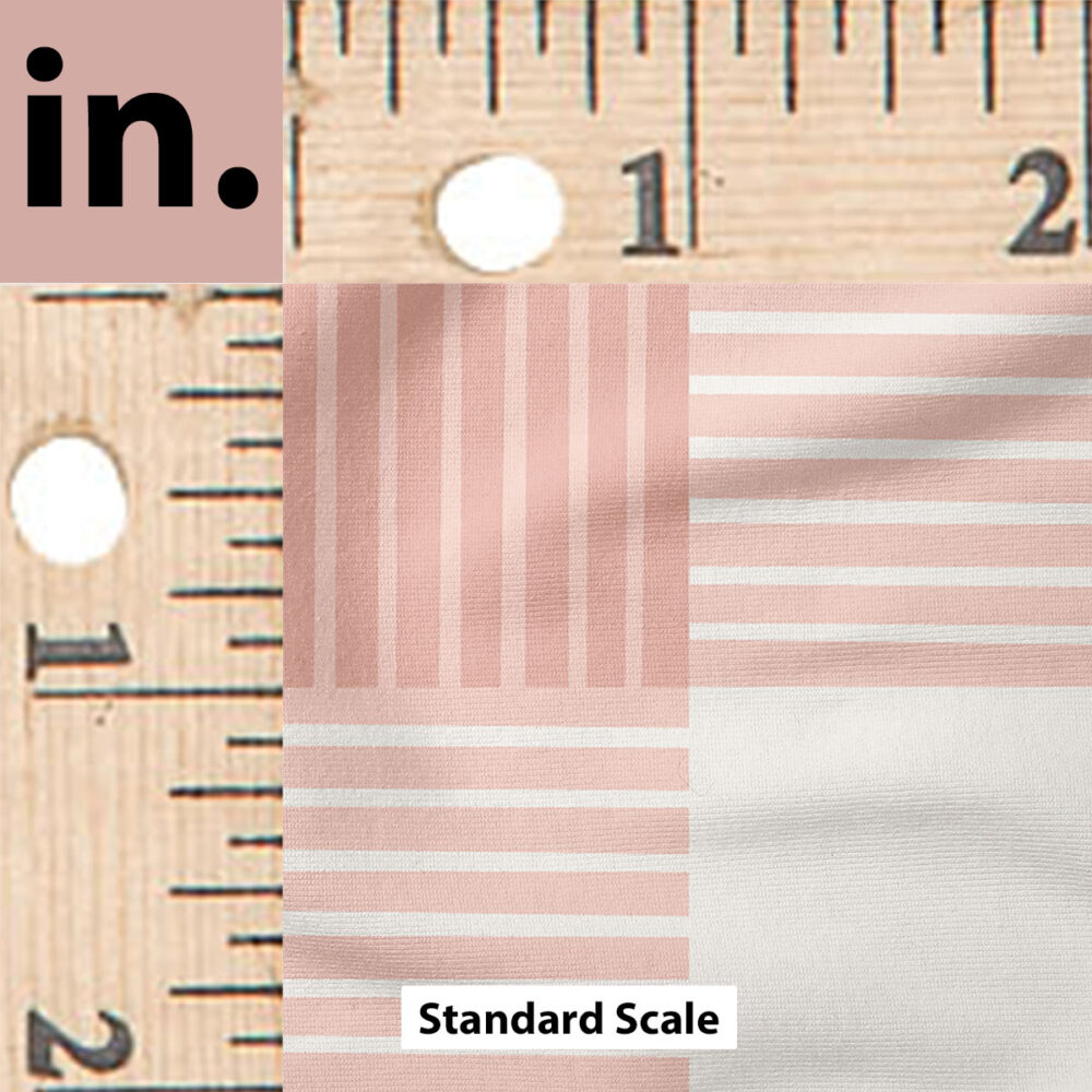 Ruler Scale for Down South Gingham (Pink) by Krystal Winn Design