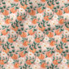 Peaches (Pink) | Fruit Fabric Design | Krystal Winn Design