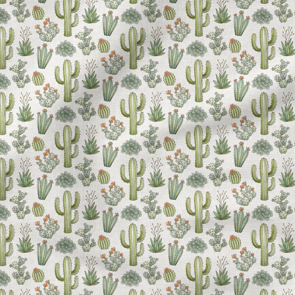 Mesa Cactus (White) | Botanical