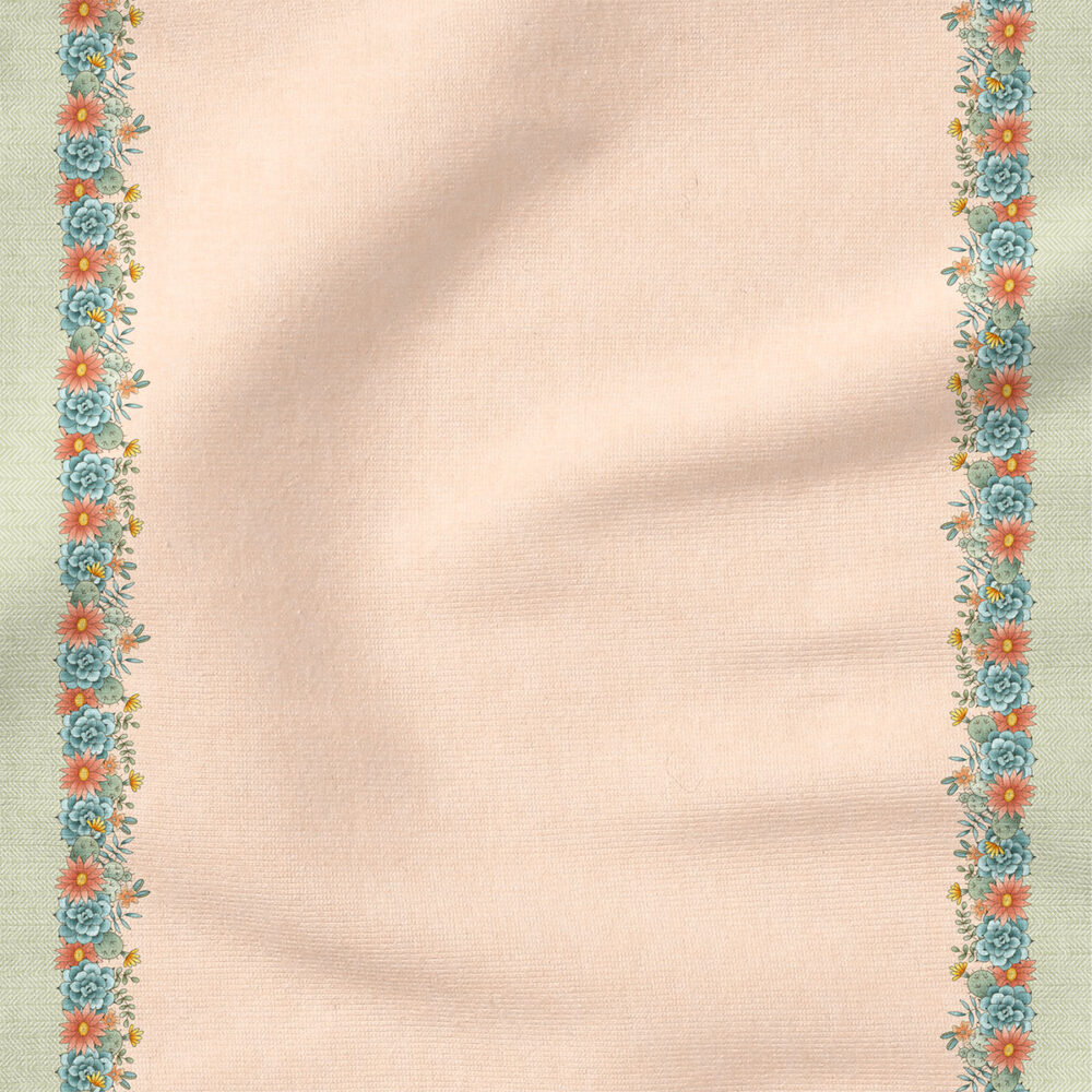 Mesa Double Border Desert Floral | Border Print