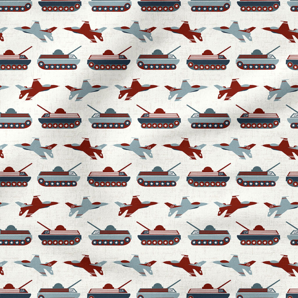 Freedom Fighters | Children Fabric Design | Krystal Winn Design