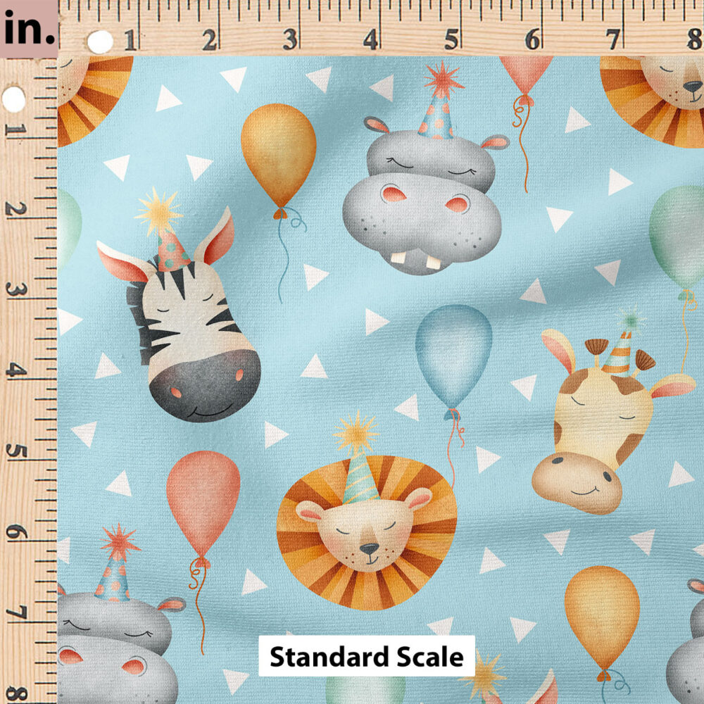 Ruler Scale for Party Animal (Blue) by Krystal Winn Design