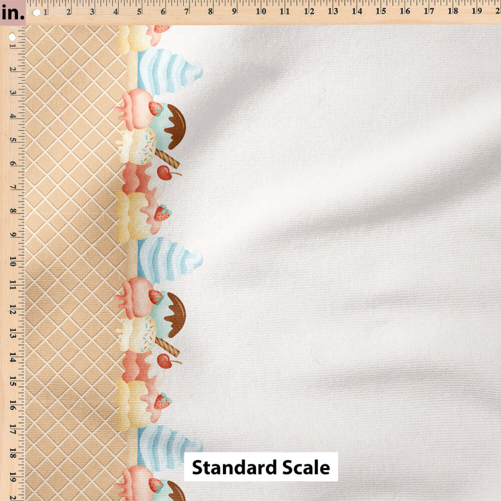 Ruler Scale for Party Animal Double Border- Ice Cream by Krystal Winn Design