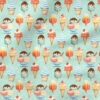 Party Animal Ice Cream (Mint) | Ice Cream Fabric Design | Krystal Winn Design