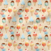 Party Animal Ice Cream (Tan) | Ice Cream Fabric Design | Krystal Winn Design