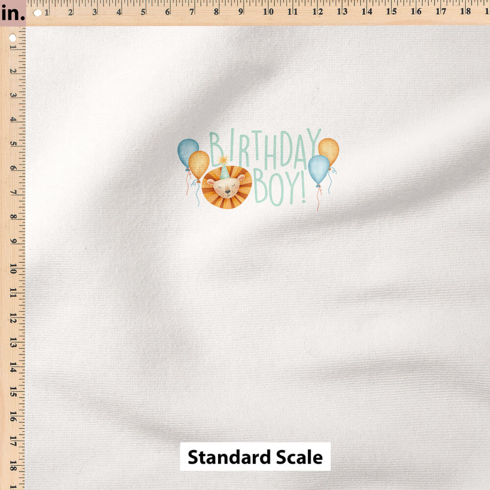 Ruler Scale for Party Animal Panel Birthday Boy by Krystal Winn Design