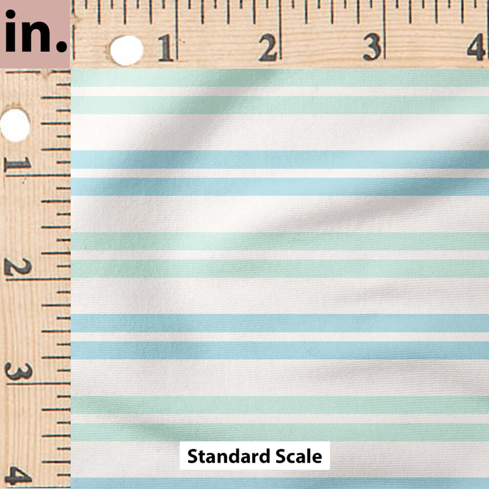 Ruler Scale for Party Animal Stripes (Blue) by Krystal Winn Design